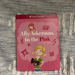 American Girl Pink Storybook 'Ally Ackerman, In the Pink'